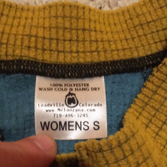 Blue and Yellow Melanzana Top Women’s S - Picture 4 of 4